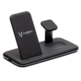 Estação Multi Carregamento Husky Technologies 500, Preto, 4 em 1, 15W – HTCC016