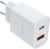 Carregador Universal Ultra Rápido Duo, 1 X USB-C Power Delivery 20W, 1 X USB Quick Charge 18W, Branco, CH20PDQC, Geonav