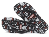 Chinelo Top Marvel Logomania, Havaianas, Adulto Unissex