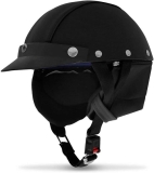 Capacete Custom Pro Tork Coquinho Preto