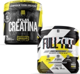 Full Tilt Pré-treino – 150g + Atlas Creatina – 90g – Iridium Labs Sabor: Abacaxi