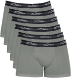 Kit 6 Cuecas Boxer Max 100% Algodão, Zorba, Masculino