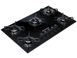 Cooktop Brastemp 5 Bocas com Vidro Temperado Preto – Acendimento Super Automático BDD75AE Bivolt