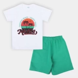 Conjunto Infantil Mia Kids Malibu Masculino