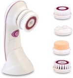 Escova de limpeza facial Clean Pro, esfoliante facial com 4 cabeças de Escova 2 Velocidades – à prova d’água