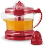Espremedor de Frutas Mondial, Turbo Citrus Red Premium, 110V, 30W – E-23