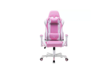Cadeira Gamer XT Racer Reclinável Giratória – Rosa e Branco Wind Series