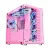 Gabinete Gamer Rise Mode Galaxy Glass, Mid Tower, Lateral e Frontal em Vidro Temperado, Rosa – RM-GA-GG-PK