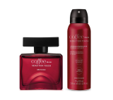 Combo Coffee Man Seduction Touch: Desodorante Colônia 100ml + Desodorante Antitranspirante 125ml