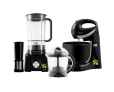 Kit Liquidificador 900w + Batedeira 4l + Espremedor 1,5l Lemon Black – Classic Home