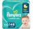 2 Pacotes Fralda Pampers Confort Sec XG – 148 Unidades Cada (Total 296 Unidades)