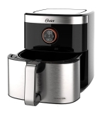 Fritadeira Oster Sem Óleo 2 em 1 Black, 4,8L, 110V, Inox/Preto, 1500W, OFRT660