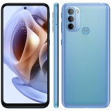 Smartphone Motorola Moto G31 Azul 128GB, 4GB RAM, Tela de 6.4”, Câmera Traseira Tripla, Android 11 e Processador Helio G85 Octa-Core