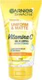 Gel de Limpeza Facial Antibacteriano Garnier Uniform & Matte Vitamina C, 150ml, Incolor