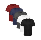 Kit 5 Camisetas Masculina Lisa Algodão Qualidade
