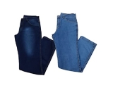 Kit 2 Calças Jeans Masculina Tradicional