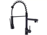 Torneira para Cozinha Gourmet de Mesa Dupla Saída – Monocomando Preta Nell YL-03