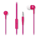 Fone De Ouvido Motorola Earbuds 105, Anti Ruido Com Microfone – Rosa