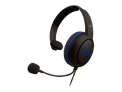 Headset Gamer HyperX Cloud Chat, Drivers 40mm, PS5 e PS4, P3, Preto e Azul – HX-HSCCHS-BK/AM