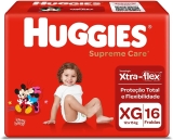 Fralda Huggies Supreme Care Xg – 16 Fraldas