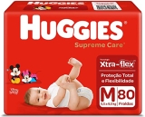 Fralda Huggies Supreme Care M – 80 Fraldas
