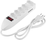 intelbras Protetor Eletrônico com 5 tomadas EPE 1005 Branco, Branca