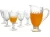 Jogo de Taças com Jarra de Vidro 7 Peças – Haus Bico de Jaca Empire