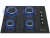 Cooktop 4 Bocas Mondial a Gás GLP Preto – CTG-01