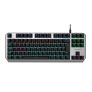 Teclado Mecânico Gamer Kross Randgrid TKL Rainbow, USB, Switch Azul, ABNT2, Metal – KE-KG125