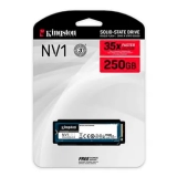 SSD Kingston NV1 250GB, M.2 2280 NVMe, Leitura: 2100MB/s e Gravação: 1100MB/s – SNVS/250G