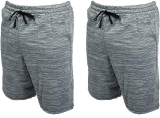 KIT 2 Bermudas Moletom Masculino