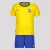 Kit Infantil Super Bolla Copinha Brasil Amarelo