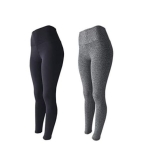 KIT 2 Leggings Fitness Academia Suplex Lisa