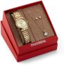 Kit Relógio Mondaine Dourado Feminino 32609lpmkde1k1 Dourado