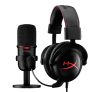 Kit Streamer HyperX Headset Cloud Core Gamer LED, Driver 53mm + Microfone Condensador Solocast, USB, Preto – HBNDL0001