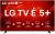 Smart TV 50″ 4K LG UHD ThinQ AI 50UR8750PSA HDR Bluetooth Alexa Google Assistente Airplay2 3 HDMI