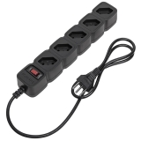 Filtro de Linha Intelbras EPE 205 com 5 Tomadas – Preto