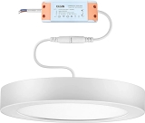 Luminária Inteligente Elgin Wi-Fi, Redonda de Sobrepor, 18W, 3000-6500K, compatível com Alexa