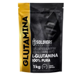 L-Glutamina 1kg 100% Pura Soldiers Nutrition