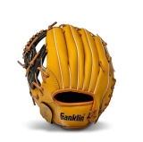 Franklin Sports Luva de beisebol e softbol – Field Master – Luva de beisebol e softball, bronze, 28 cm