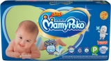 Fralda Fita Mamypoko Tamanho P, 40 Unidades
