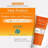 Mat Perfect FPS 60, Protetor solar face, Avène – 40g, Avène, 40g