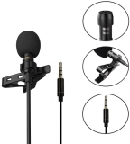 Microfone de Lapela Celular Computador Câmera Smartphone Android IPhone Plug P3