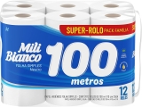 Mili Papel Higiênico Bianco Neutro 12 Rolos