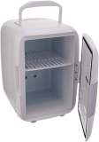 Mini Geladeira 4L 12V 220V Capacidade 6 Latas de 350ML Com Cabo DC Sem Cabo Ac Branca Multilaser – TV010, Branco