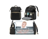 mochila bolsa maternidade termica que vira berco multifuncoes impermeavel