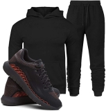 Kit Moletom Blusa e Calça Masculino Algodão Conforto + Tenis Masculino SPEED Conforto