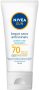 NIVEA SUN Protetor Solar Facial Toque Seco Antissinais FPS 70 40ml – Com muito alta proteção contra raios UVA/UVB, controla o brilho e previne o envelhecimento precoce, com toque seco e textura não oleosa