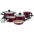 French Bull Conjunto de mini tigelas de melamina, cereal, pequena para servir, macarrão, salada, arroz, sopa, aveia, crianças, inquebrável, livre de BPA, lavável na lava-louças, 10 cm, cor lisa