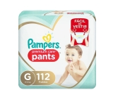 Fralda Pampers Pants Premium Care G 112 unidades
